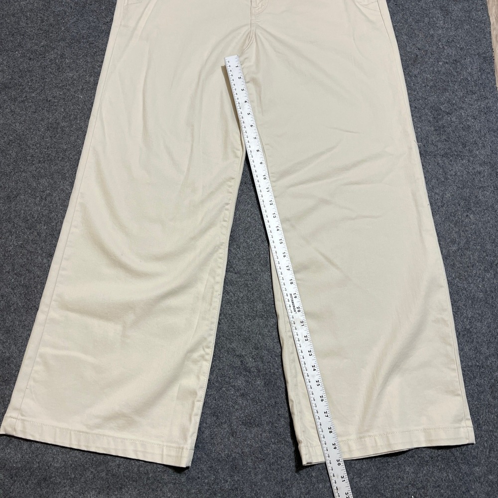 St. John's Bay Womens High Rise Wide Leg Birch Jean Size 16 - Picture 5 of 12